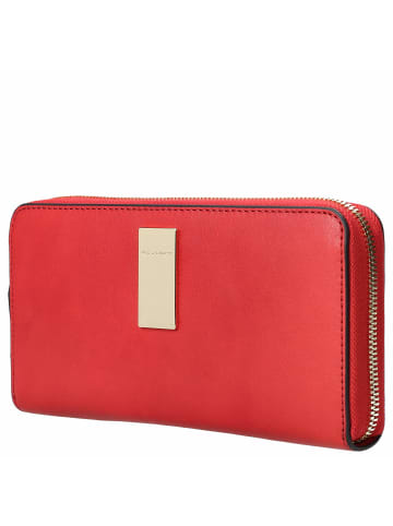 Piquadro Dafne - Damengeldbörse RFID 19 cm in rot