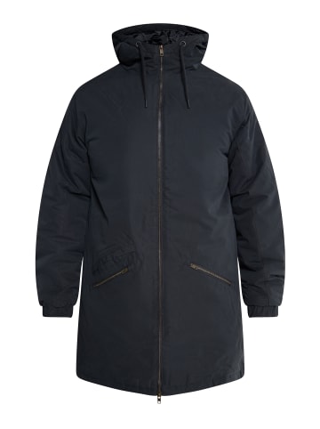 MO Herren Wattierter Parka in Schwarz