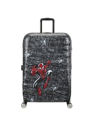 American Tourister Wavebreaker Marvel 4-Rollen-Trolley L 77 cm in Spiderman Sketch