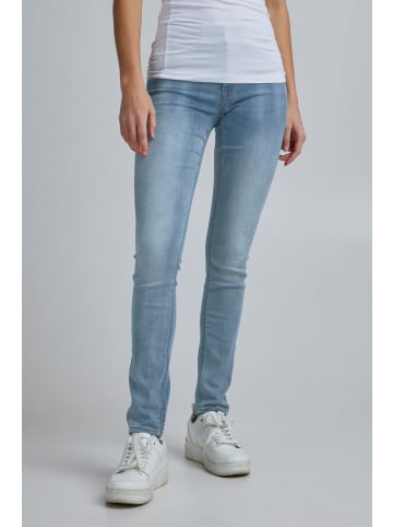 ICHI Röhrenjeans in blau