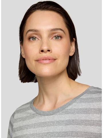 Rabe Langarmshirt "Cozy & Cool" in Silber