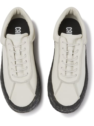 Camper Sneaker " Bark " in Weiß Natur