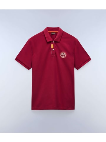 Napapijri Polo "E-Clanis Ss" in Rot