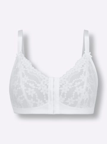WITT WEIDEN Vorderverschluss-BH ohne Bügel in weiß