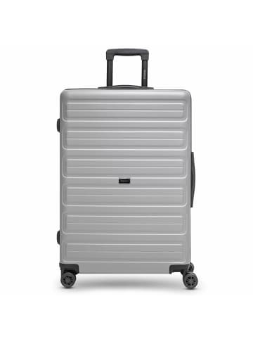 Redolz Essentials 08 Large 4 Rollen Trolley 75 cm in silver-colored 2