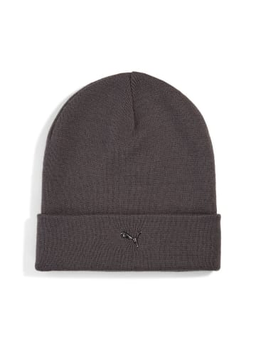 Puma Mütze "Metal Puma Cat High Crown Beanie" in Grau