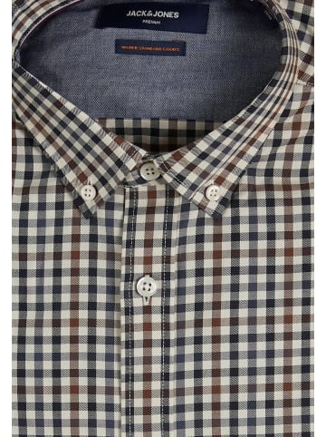 Jack & Jones Hemd 'Greg' in braun