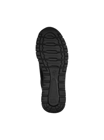 Jana Niedrige Sneaker mit Schnürung Schwarz