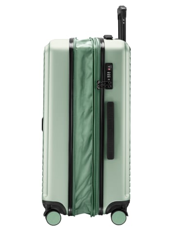 Hauptstadtkoffer Mitte - Mittelgroßer Hartschalenkoffer Koffer Trolley Reisekoffer TSA, 68cm, 4 Rollen, 88 L in Mint