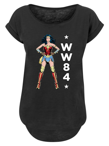 F4NT4STIC Long Cut T-Shirt DC Comics Wonder Woman 84 Standing in schwarz