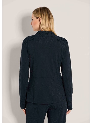 MADELEINE Elegante Jersey-Jacke mit Schalkragen in marine / schwarz