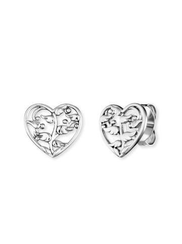 Engelsrufer  Sterling Silber Herz Damenohrstecker