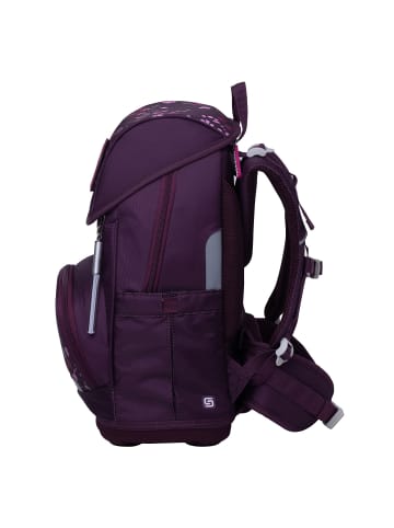 SCHNEIDERS Ergoplus Schulranzen-Set 8-teilig in dark red