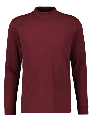 Ragman Langarm-T-Shirt in rot