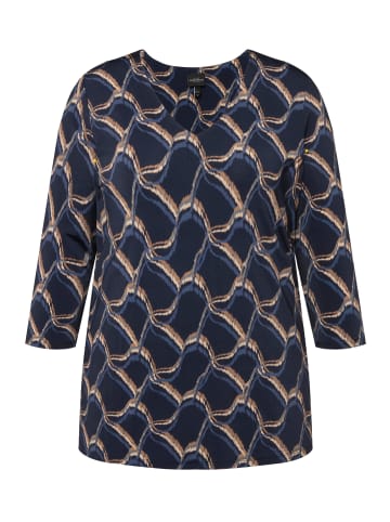 Ulla Popken Shirt in dunkles marine