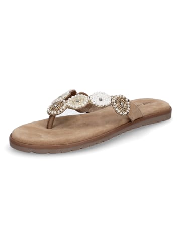 Lazamani Pantolette Mey in Beige