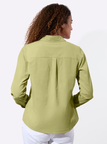 WITT WEIDEN Cord-Bluse in lindgrün