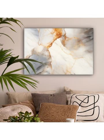 MuchoWow Leinwand Bilder Abstrakte Kunst Marmoroptik