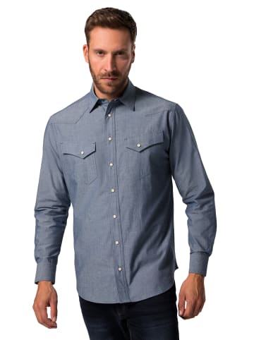 JP1880 Hemd in blue denim