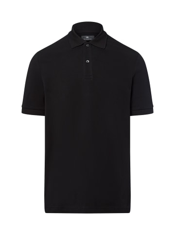 Nils Sundström Poloshirt in schwarz - 0018