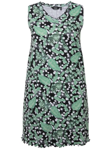 Ulla Popken Midikleid in schwarz