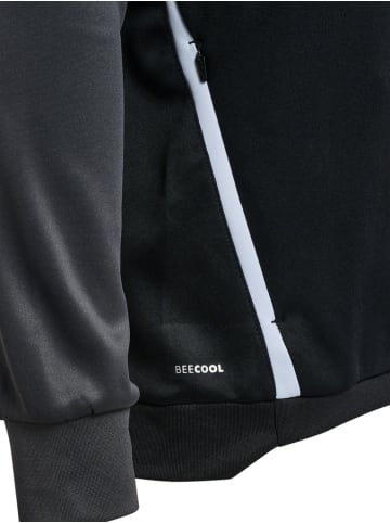 Hummel Trainingsjacke "Lead 2.0 Track Zip Jacket" in Schwarz