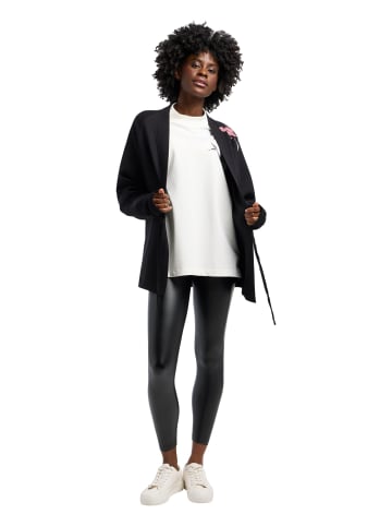 Carlo Colucci Sweatjacke Dusini in Schwarz