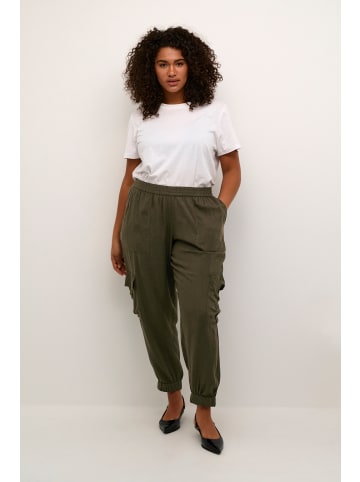KAFFE curve Casual Hose KCmille in Forest Night