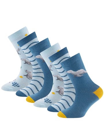 ewers 6er-Set Socken 6er Pack Robbe in bunt