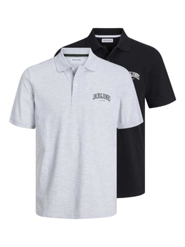 Jack & Jones Poloshirt 'Josh' in grau