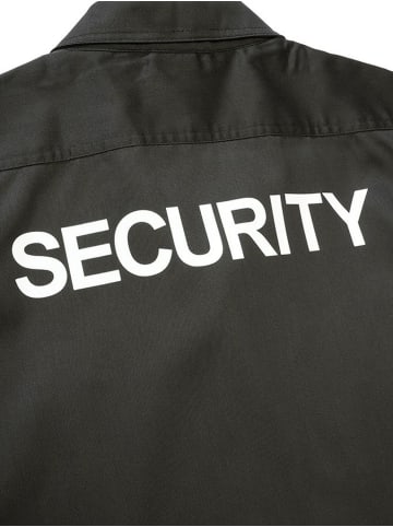 Brandit Longsleeve "Security Us Shirt Short Sleeve" in Schwarz