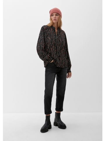 QS Bluse in 99A0_schwarz