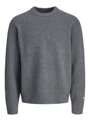 Jack & Jones Pullover JORNORREBRO KNIT CREW NECK in Grau