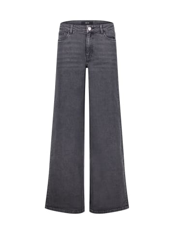 Zero  Modern fit Jeans mit weitem Bein Witney in Dark Grey Denim