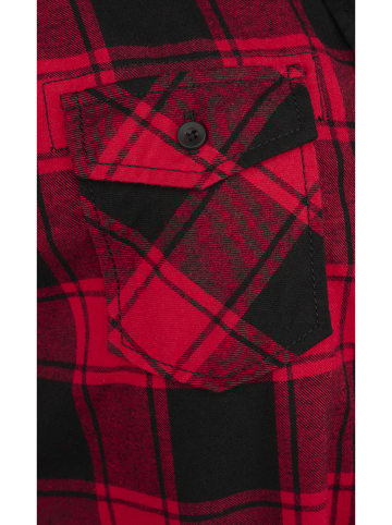 Brandit Day Dress in red/black