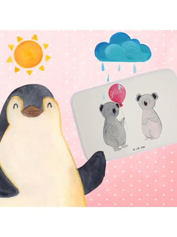 Mr. & Mrs. Panda Badematte Koala Luftballon ohne Spruch in Weiß