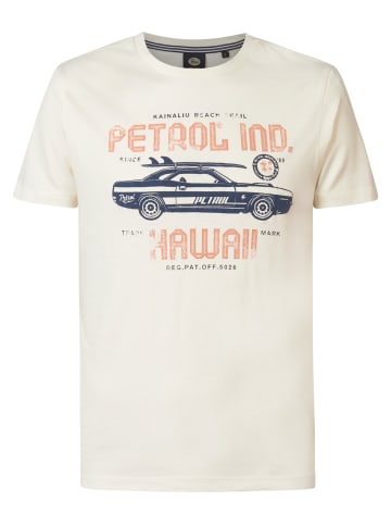 Petrol Industries T-Shirt mit Aufdruck Stroll in Weiß