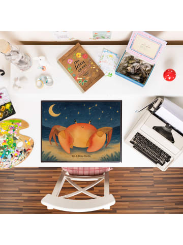 Mr. & Mrs. Panda schreibtischunterlage Sternzeichen Krebs Design... in Weiß