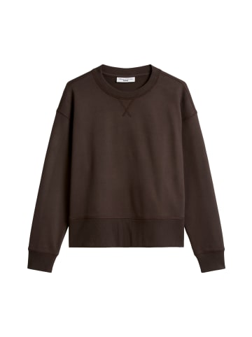 Marc O'Polo DENIM Sweatshirt relaxed in Black Espresso