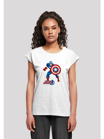 F4NT4STIC T-Shirt Captain America The First Avenger in weiß