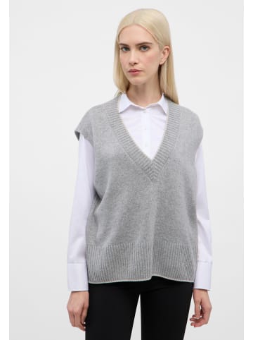 Eterna Strick Pullover in grau