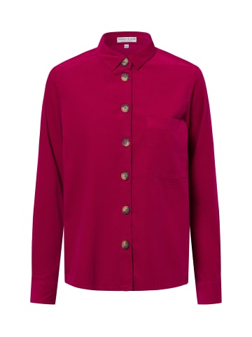 Marie Lund Cordbluse in himbeer