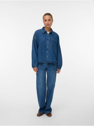 Vero Moda Jeanshemd in Medium Blue Denim