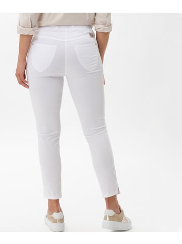 Eurex by Brax Hose Style Lavina Zip in White