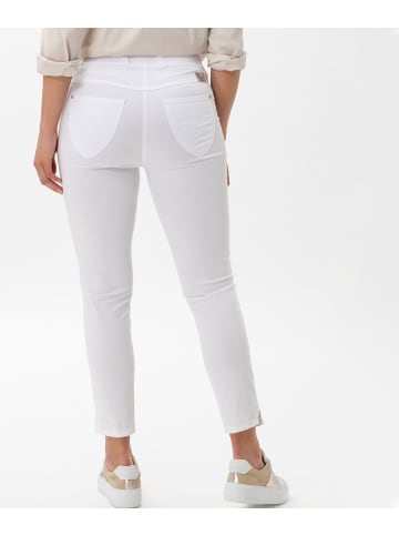 Raphaela by Brax Hose Style Lavina Zip in White