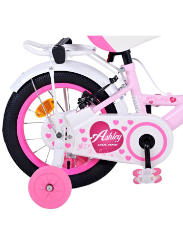 Volare Kinderfahrrad Ashley Fahrrad für Mädchen 14 Zoll Kinderrad in Rosa 3 Jahre