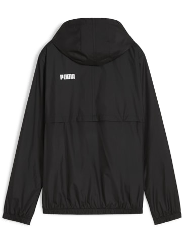 Puma Jacke "ESS Solid Windbreaker" in Schwarz