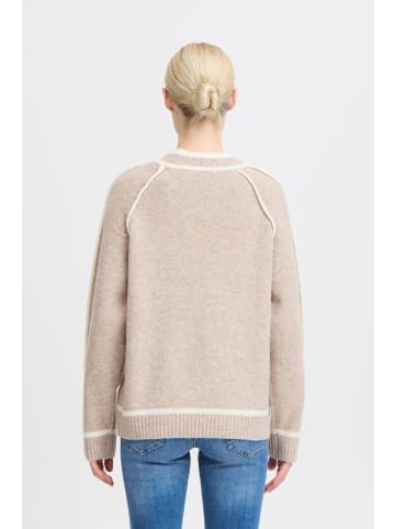 b. young Strickpullover BYNINNA Loose fit in Sepia Tint Mix
