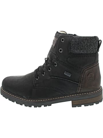 rieker Schnürstiefel Schwarz