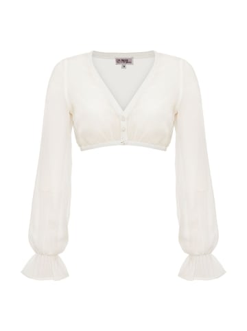 MarJo Dirndlbluse ARNSTEIN in weiß